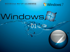 老机专用超流畅 Windows7 64位 旗舰精简版